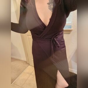 Elegant Wrap Dress